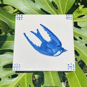 Azulejo Figurativo XVIII Andorinha
