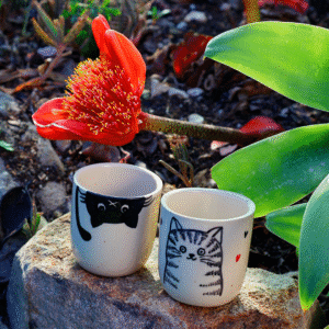 Copo Café Grés | Gato