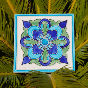 Azulejo Relevo | Padrão Portugal Turquesa