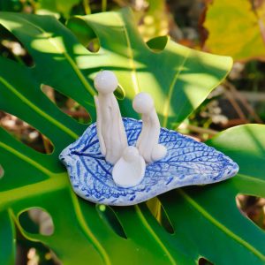 Presépio Miniatura Grés | Folha Branca e Azul