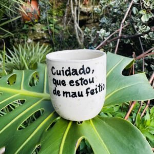 Copo Café Grés | Cuidado que estou de mau feitio