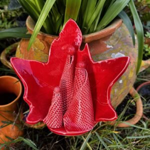 Presépio em Cerâmica | Folha Vermelha