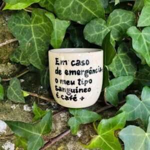 Copo Café Grés | Tipo Sanguíneo Café +