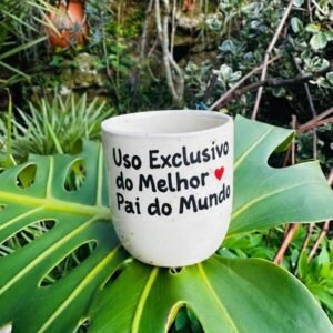 Copo Café Grés | Uso Exclusivo do Melhor Pai