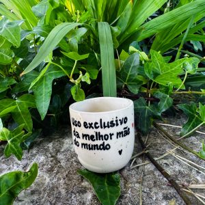 Copo Café Grés | Uso exclusivo da melhor mãe do mundo
