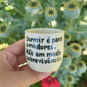 Copo Café Grés | Mãe em modo sobrevivência