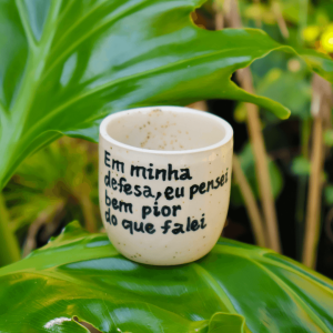 Copo Café Grés | Em minha defesa